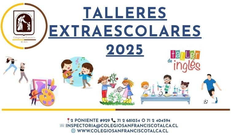 Talleres Extra Programáticos 2025